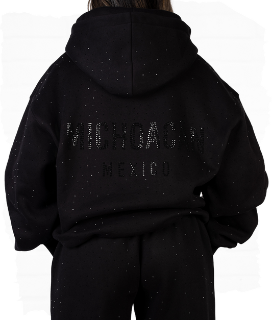 ALUCIN RHINESTONE STATE HOODIE (unisex)