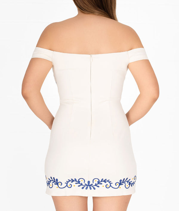 Isabel Embroidered Dress- Holiday Edition