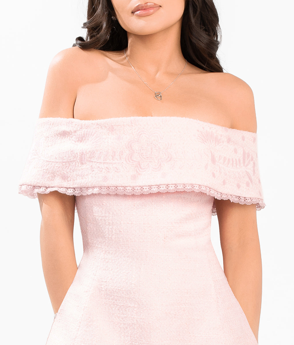 Maria Chanel Tweed Dress