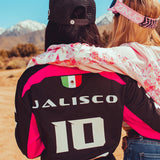 Hot Pink Last Name Unisex Off-road Jersey VOL 2