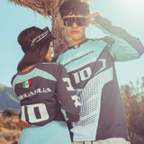 Light Blue & Grey State VOL 2  Unisex Off-road Jersey