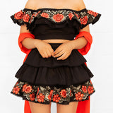 Muñequita Embroidered Skirt & Top Set