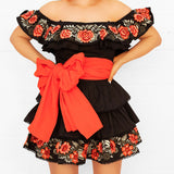 Muñequita Embroidered Skirt & Top Set