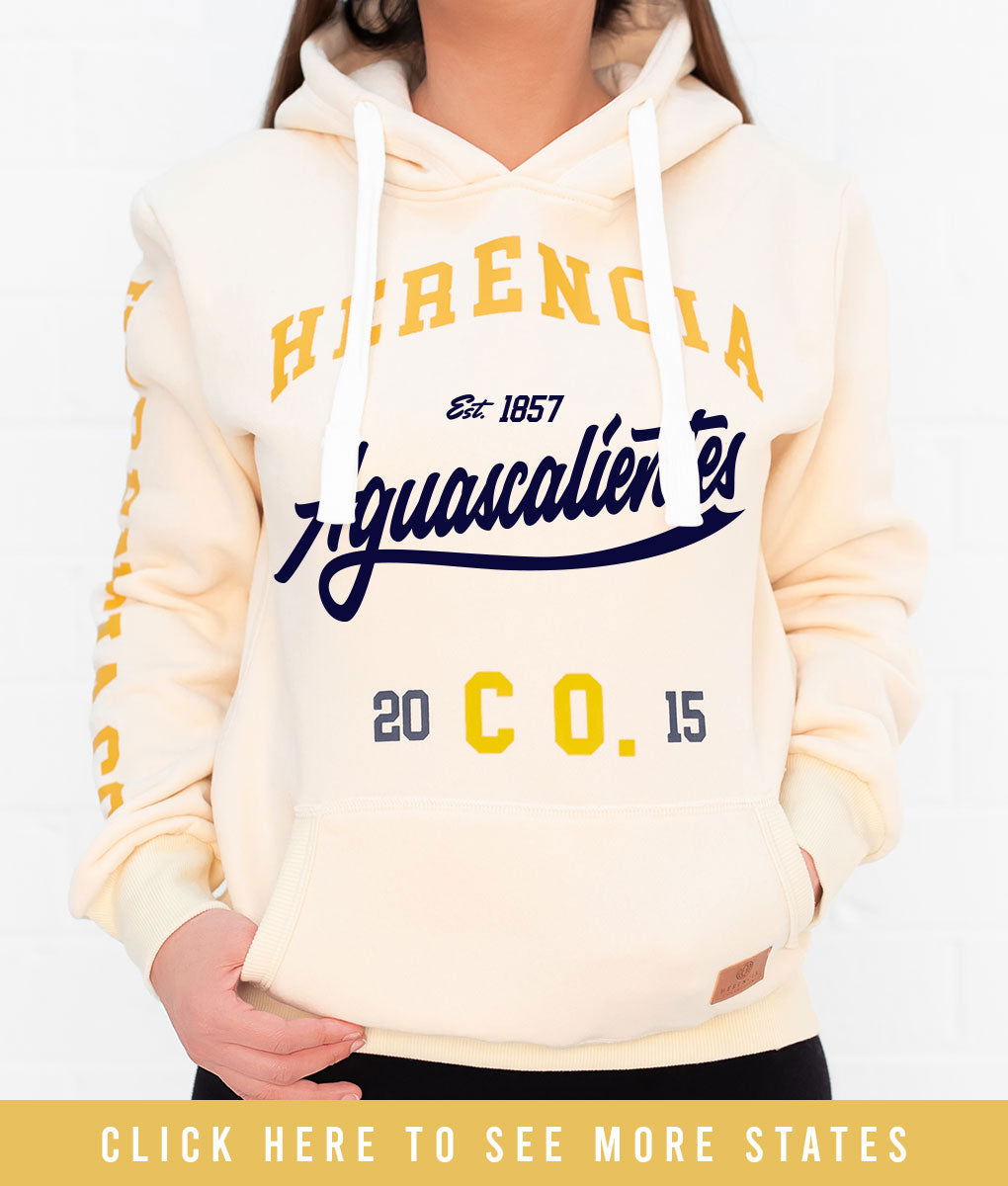 Cream Buchona State Women's Hoodie