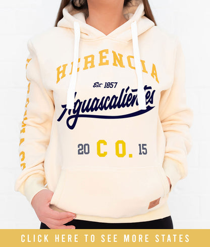 Cream Buchona State Women's Hoodie