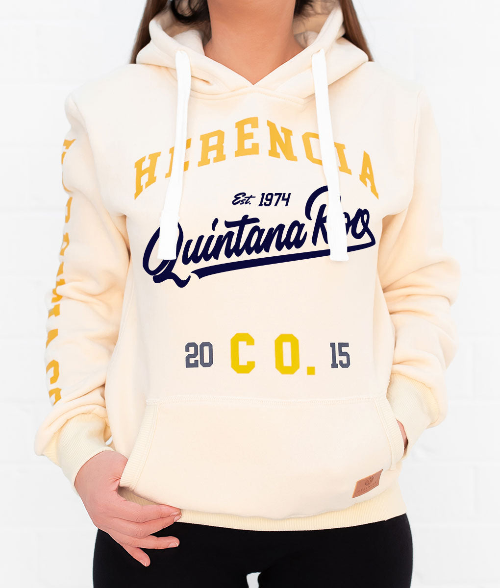 Cream Buchona State Women's Hoodie