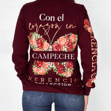 Con El Corazon State Long Sleeve Pocket Tee