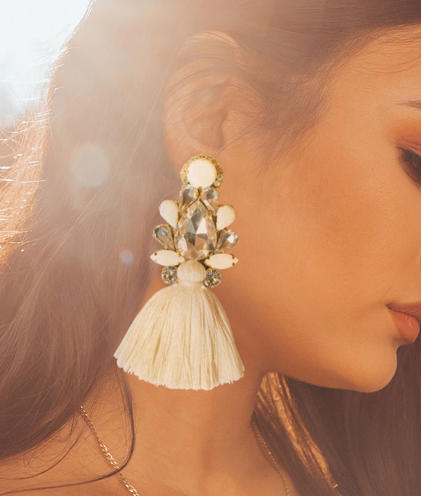 Gaviota Tassel Earrings
