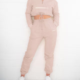 Light Brown State Two Piece Jogger Set