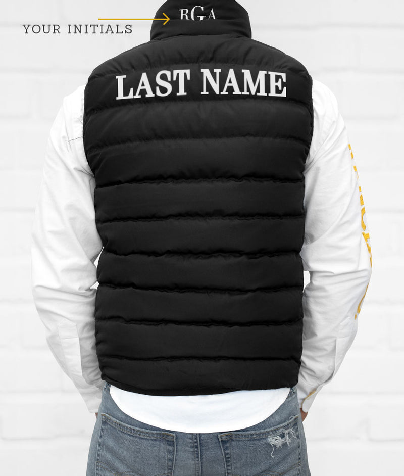 Last Name Men's Down Vest