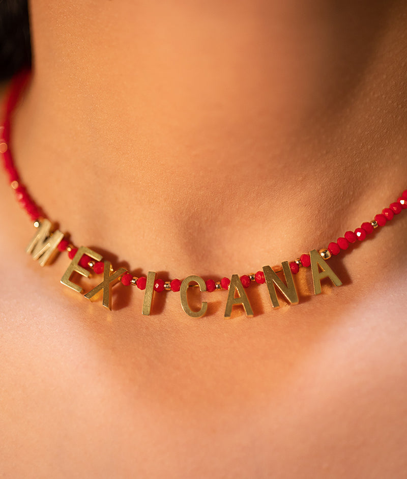 Mexicana Beaded Necklace