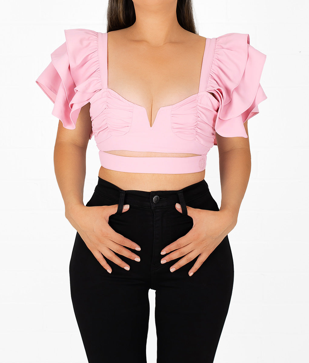 Consentida Ruffle Top