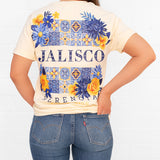 State Hacienda Flores Short Sleeve Pocket Tee