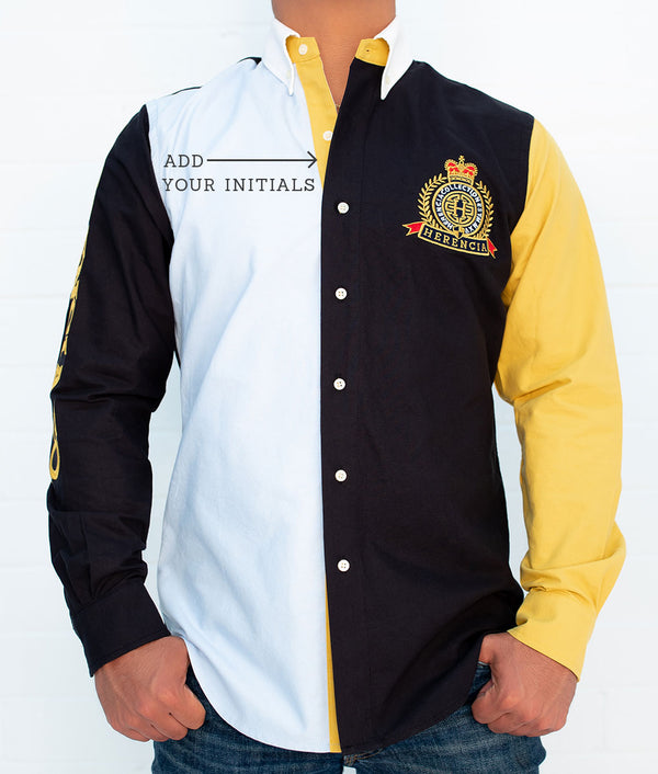 TriColor State Men's Jaripeo Button-Down