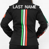 Last Name TriColor Women's Softshell Jacket
