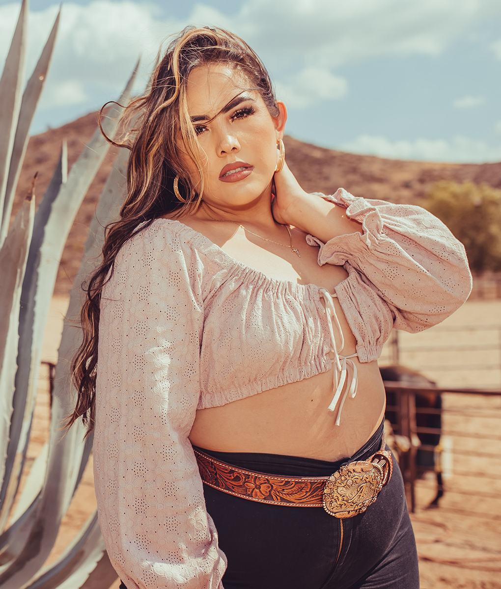 Preciosa Long Sleeve Crop Top