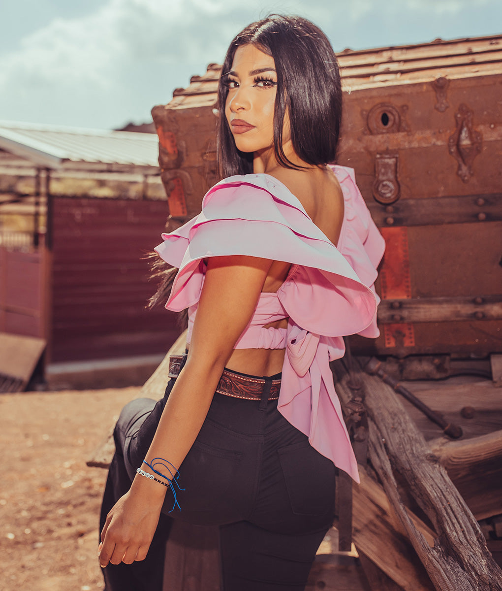 Consentida Ruffle Top