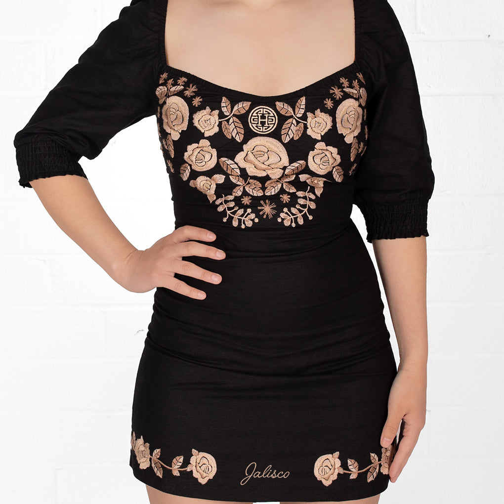 State Cariñosa Embroidered Dress Holiday Edition